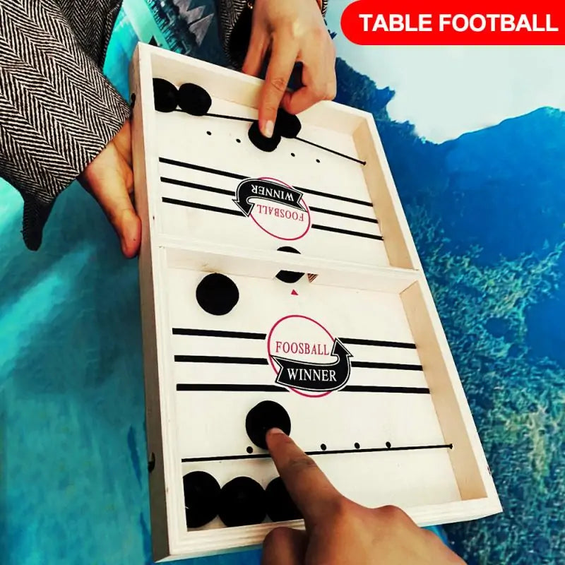 Portable Table Football - Fun Anytime, Anywhere!