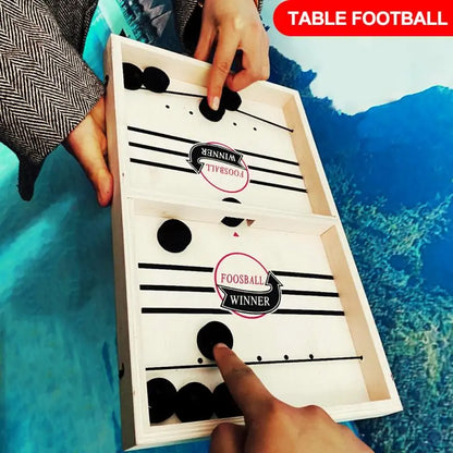 Portable Table Football - Fun Anytime, Anywhere!