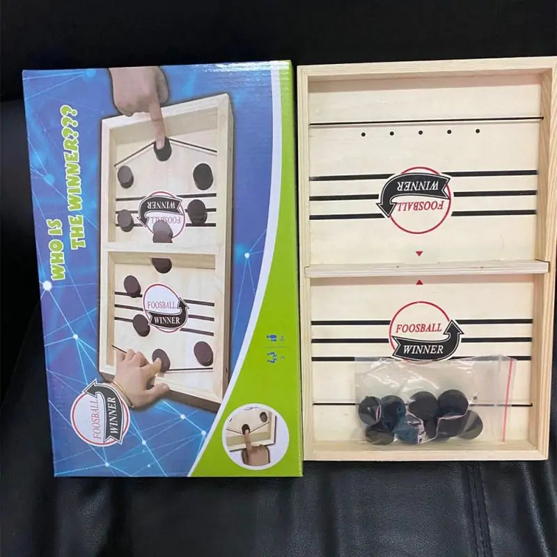 Portable Table Football - Fun Anytime, Anywhere!